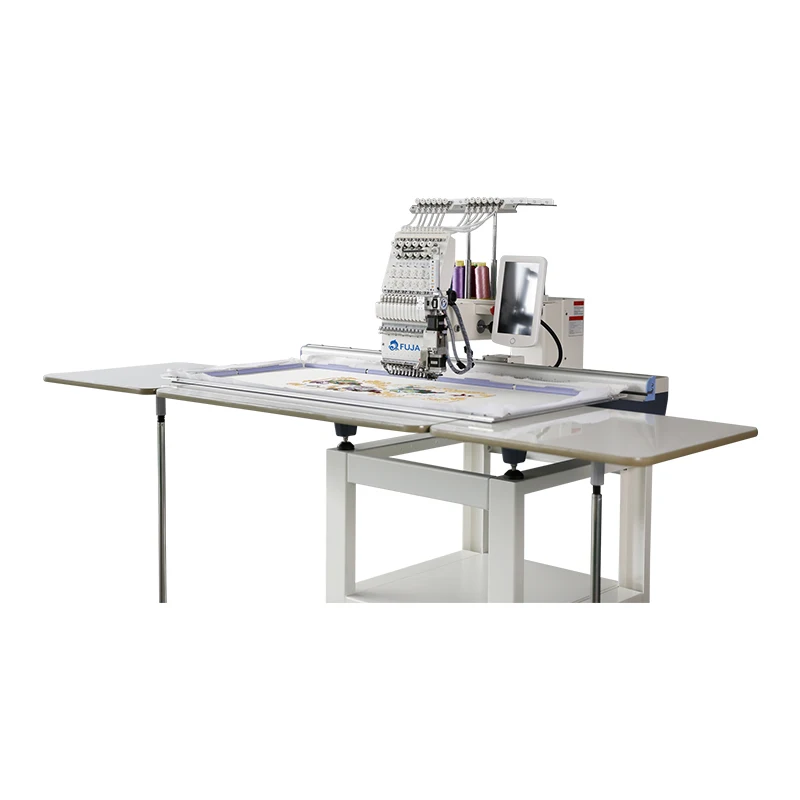 Practical and Commercial Single Head Flat Embroidery Machine