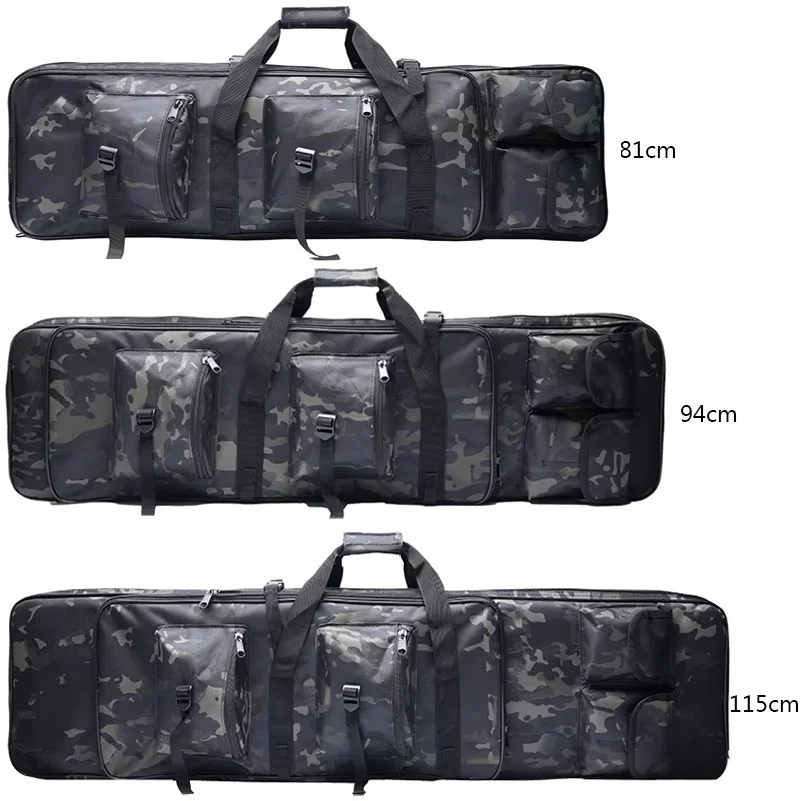 Men's Outdoor Sports Shooting Backpack Tactical Gun Bag Hunting Accessories Airsoft Gun Bag Nylon Camping Fishing Bag