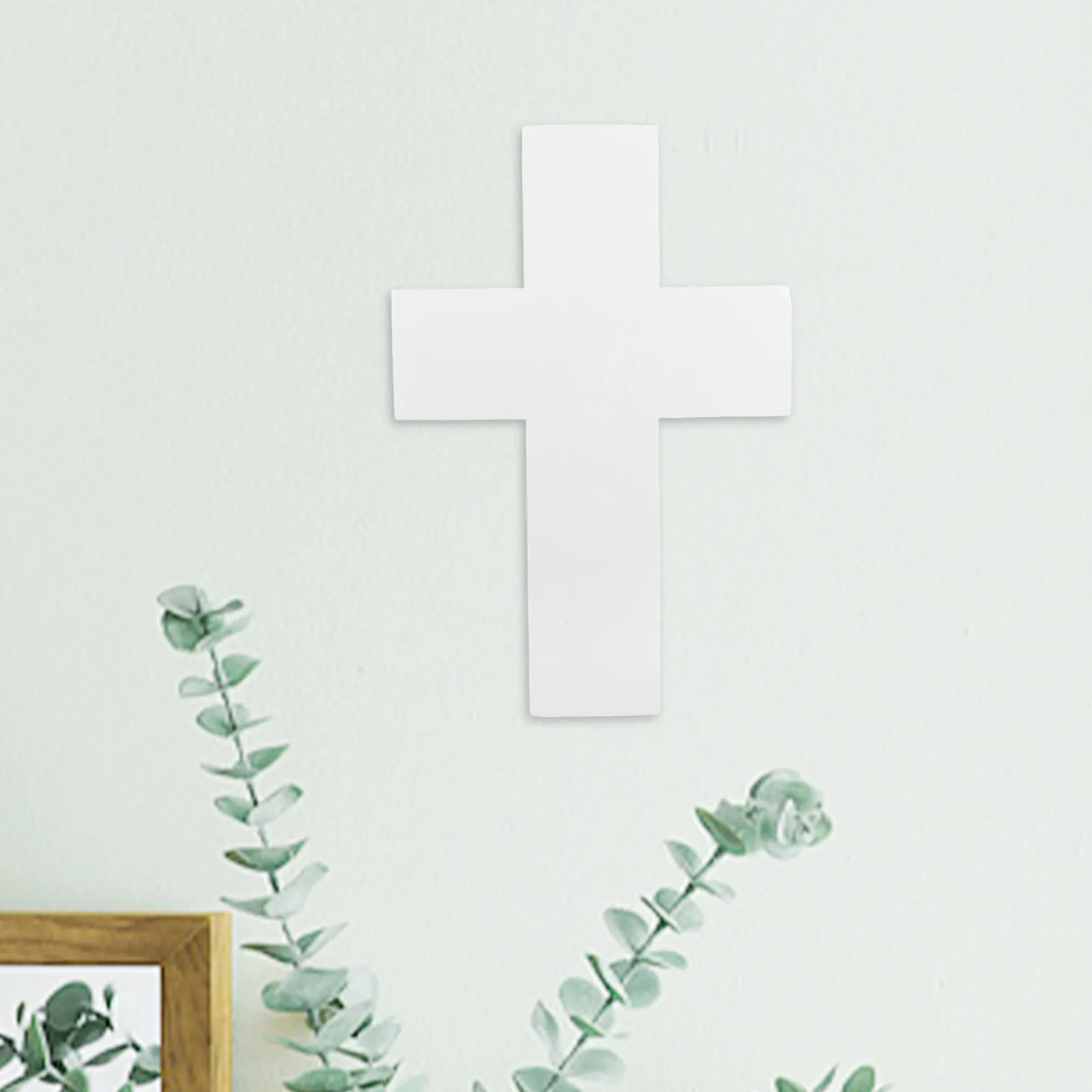 Unfinished Foam Cross Polystyrene Holiday Holy Communion Party Decorations Floral Arrangements DIY Craft Cross Wreath