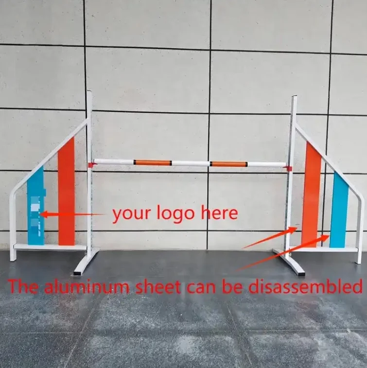 Factory Customize Aluminum Dog Agility Jump Agility Hurdle Wings Use for Pet Agility Competition Dog Training Equipment