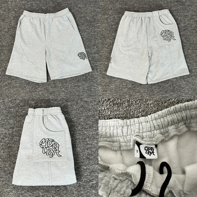 

Street Trend Mertra Shorts Summer Casual Embroidery Letter Logo Short-pants High-quality Front Back Pockets Sports Shorts