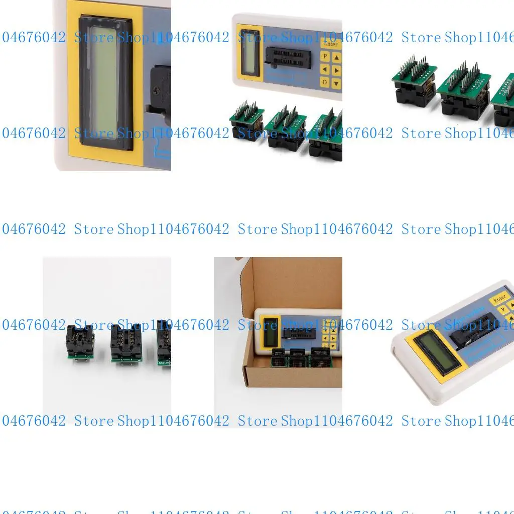 

5asd Transistor Tester Integrated Circuit IC Tester Meter Maintenance Tester MOS NPN Detector 3.3V/5.0V/Auto Search Mode