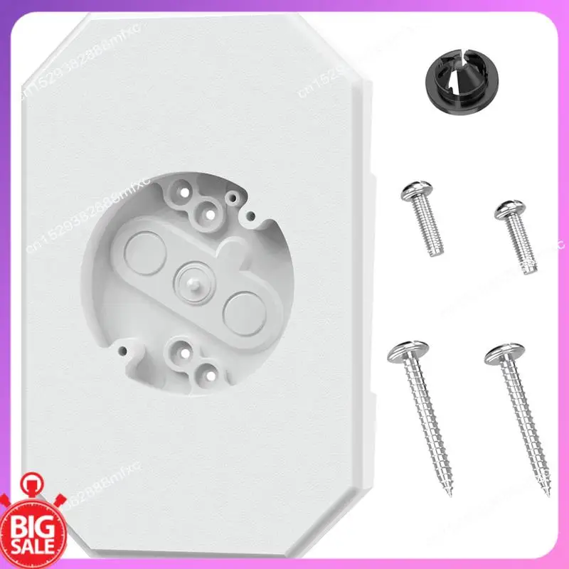 

Big Deal Siding Mounting Kit, 8141DBL Outdoor Light Mounting Block, Siding Mounting Plate For Lap Double And 4 Inch Siding