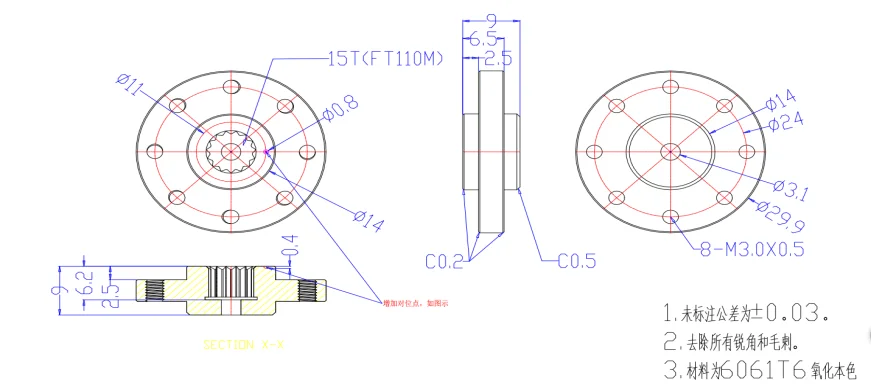 맞춤형 고토크 95kg 105kg 180도 코어 모터 메탈 기어 디지털 서보 로봇 UAV 취미 교육 RC 부품 액세서리