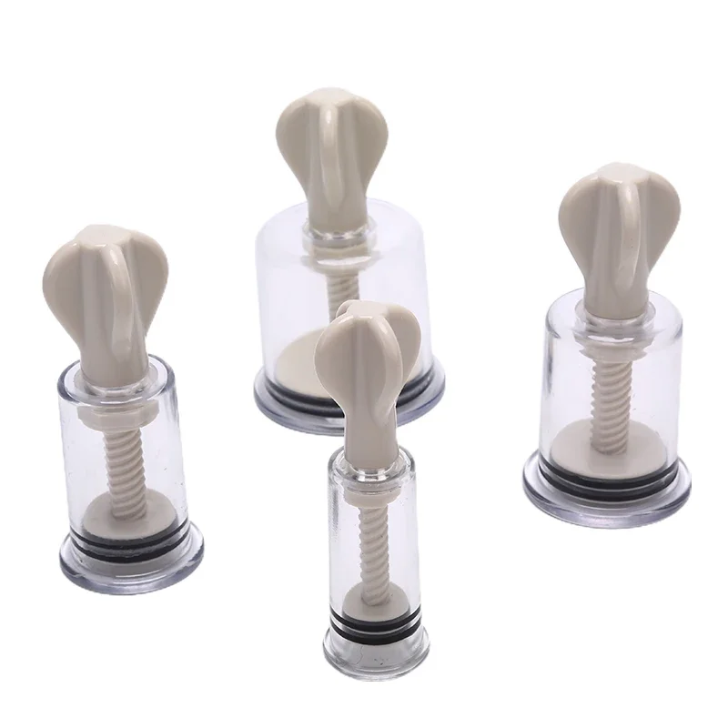 2 قطعة مضخة تويست الطبية المحمولة شفط فراغ الحلمة المصاصون تدليك الحجامة أداة