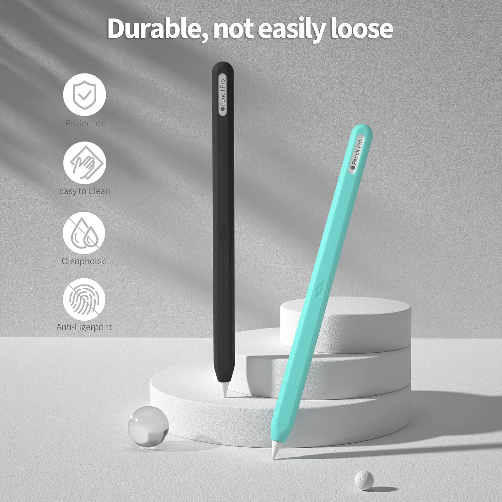 2 шт. для Apple Pencil USB C Силиконовый защитный чехол для iPad Air/Ipad Mini/Ipad Pro/Tablet Pen Case Type-C Pen