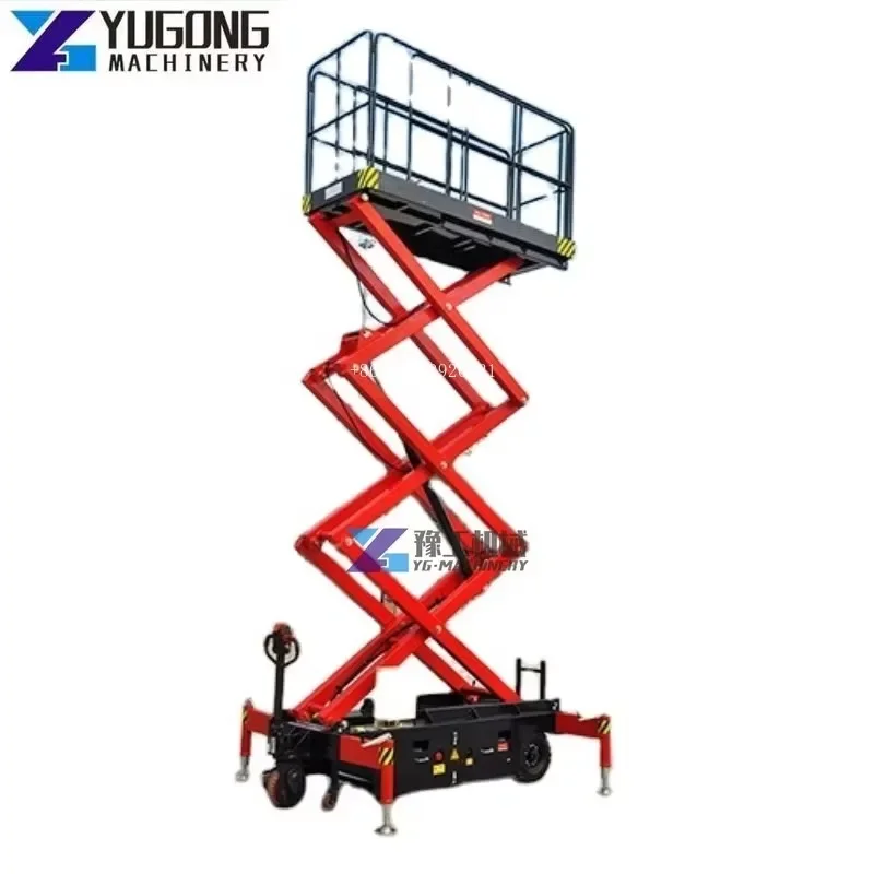 300kg 500kg 1000kg Quality Mobile Lift Platform Lifting Platform for Aerial Work Lift Work Platform 300kg