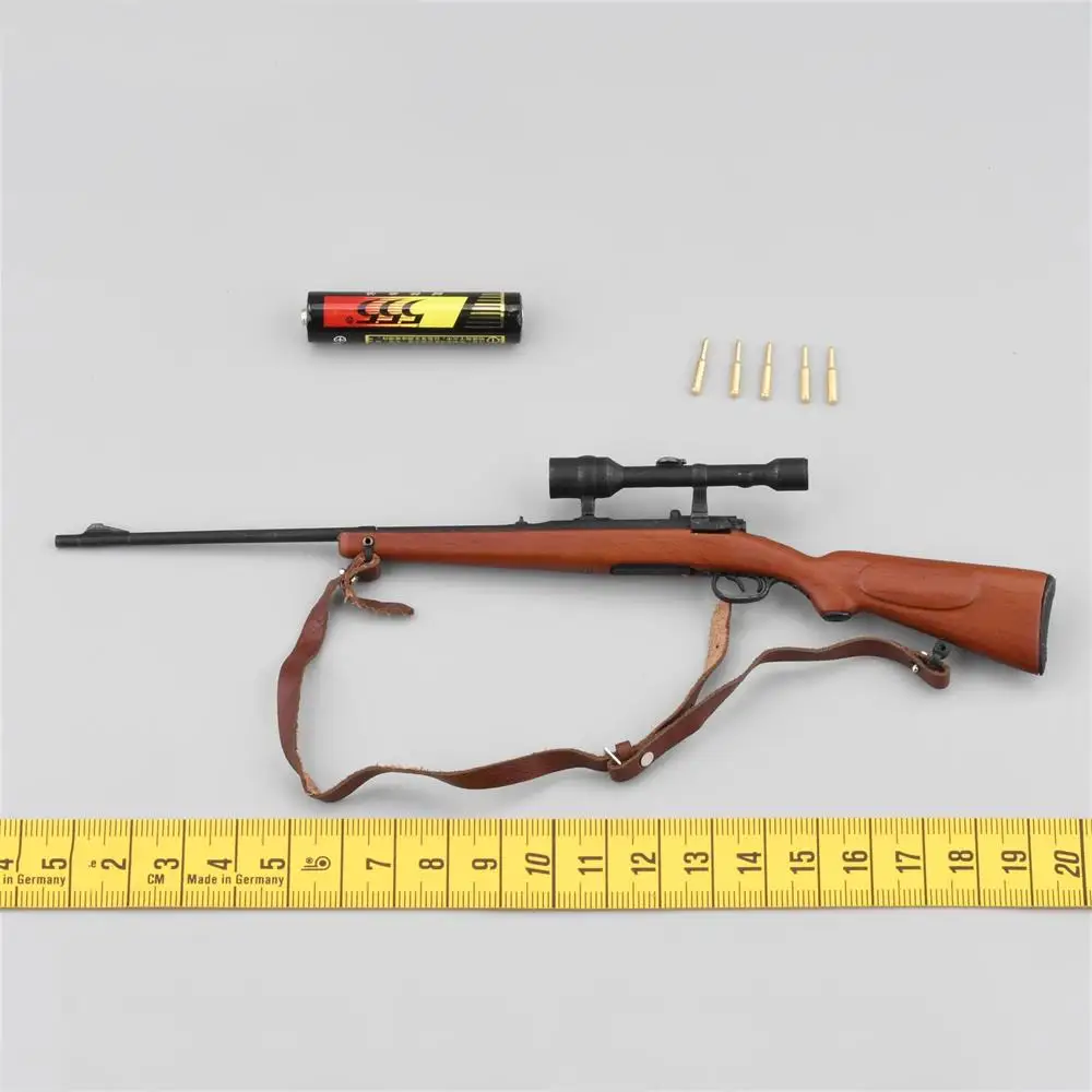 

DID D80178 Action Figure Soldier Mini Weapon Model Sniper with Slings PVC Material Not Real For 12" Action Scene Component 1/6