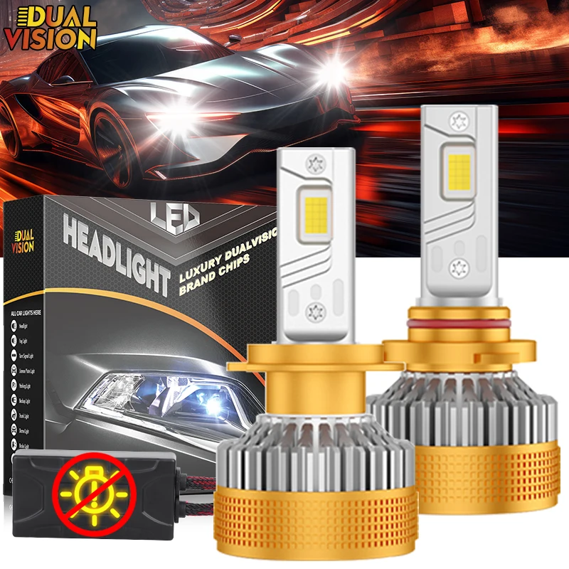 

H7 Светодиодная фара Canbus H4 H11 High Power Lights 9570 CSP H1 H8 H9 9005 HB3 9006 HB4 9012 HIR2 D2S D3S D1S D4S D5S D8S Лампы 12 В