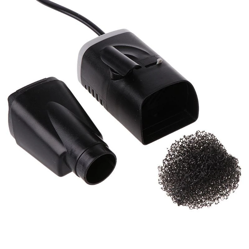 

97qc Aquarium Surface Skimmer 3,5 Вт 300 л/ч для посадки для фильтрации резервуара для нефтяного белка плавучий пылевой фильтр