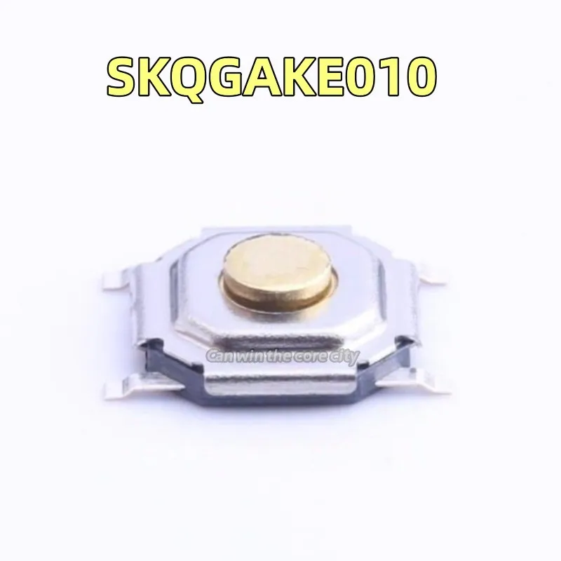 

10 pieces Japan ALPS 4 * 4 * 1.5 patch light touch switch 4 foot SKQGAKE010 button switch waterproof and dustproof