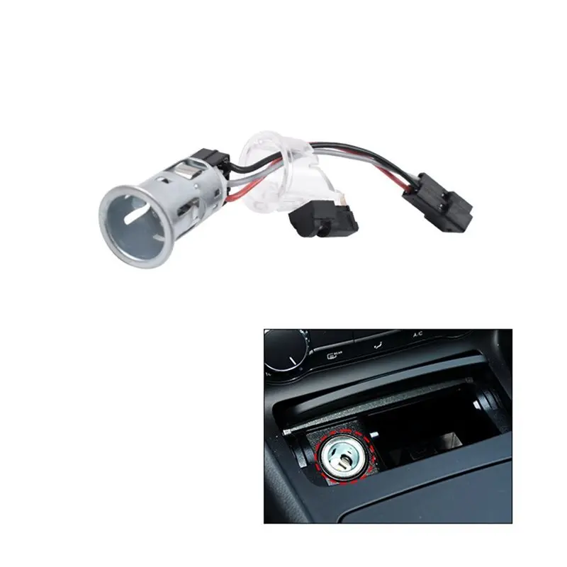 For Mercedes Benz W205 W176 W117 W246 W156 W221 W166 W292 Compatible Power Cigarette Lighter Socket Plug Accessory