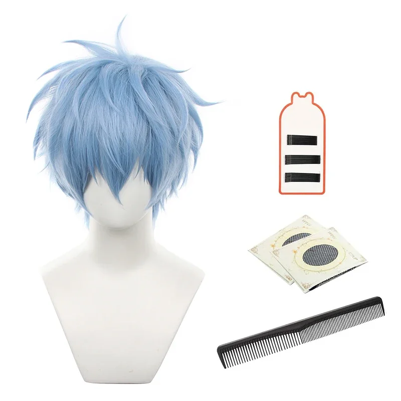 Mashle аниме Lance Crown косплей парик розовая сетка синтетическое волокно регулируемый размер Хэллоуин Рождественский подарок