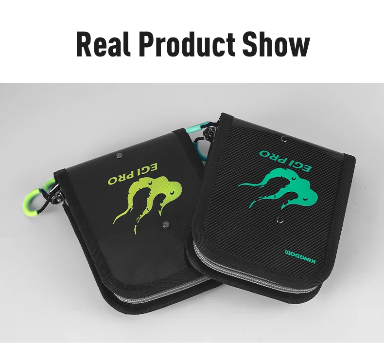 Kingdom Squid Jig Organizer Box Octopus Egi Case mit 6/12/40 Grids Kunststoff-Aufbewahrungsbehälter für Minnow Hard Bait Sea Tool Case – Detail 12