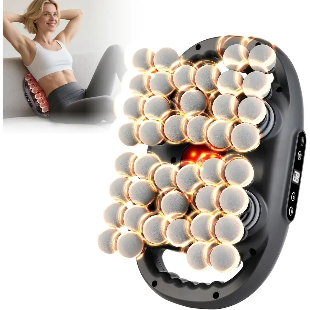 

Массажер для глубокого массажа тканей плеч 42 мм с 9 скоростями и уровнями интенсивности, идеально подходит для спортсменов и в качестве подарка