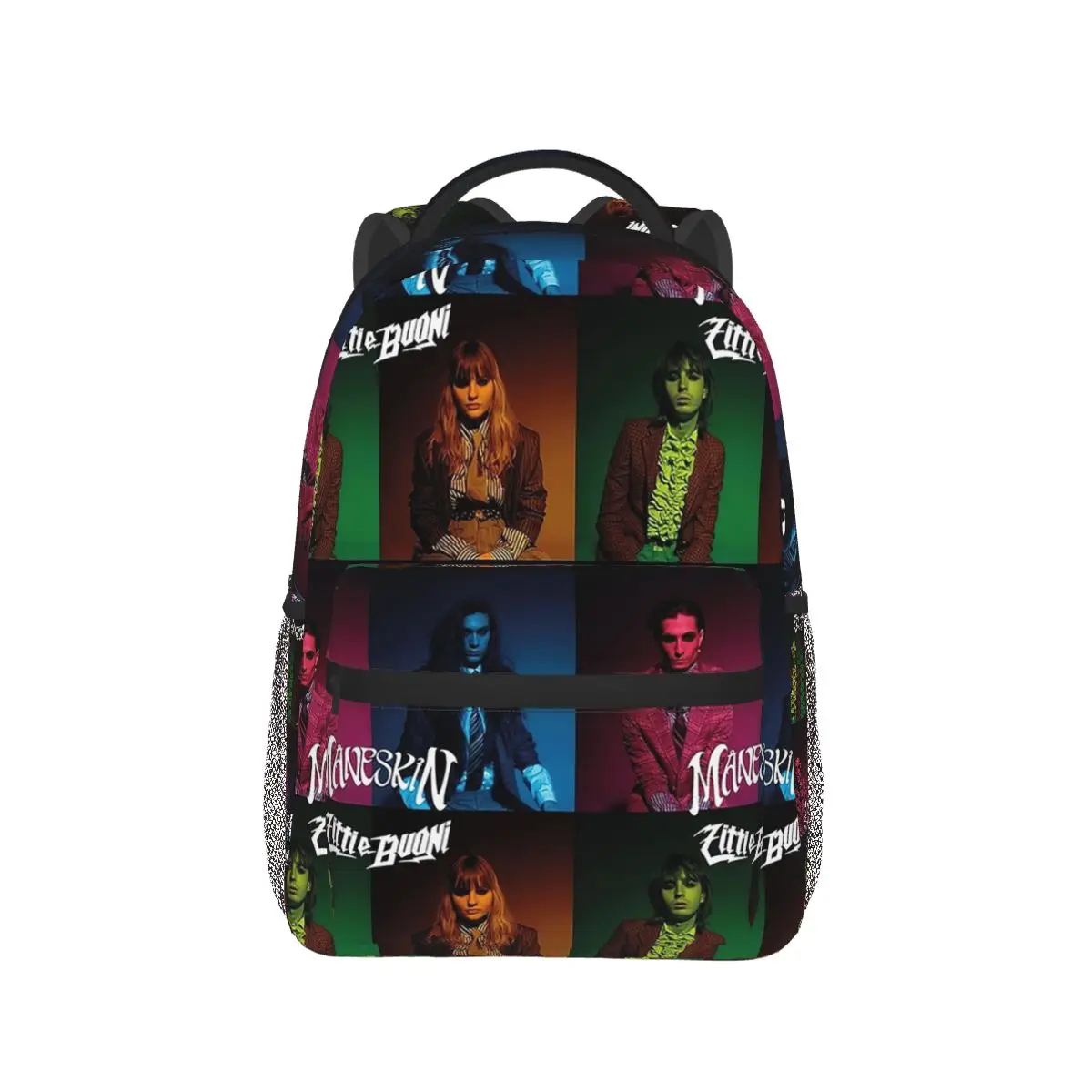 MANESKIN-Mochila para meninos e meninas, mochila para crianças, mochila escolar, mochila para laptop dos desenhos animados, bolsa de ombro, grande capacidade