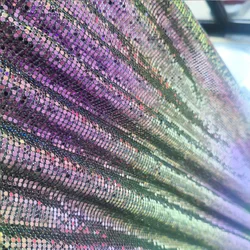 45*30CM Bling Metal Mesh Fabric Metallic Cloth Sequin Sequined Fabric DIY Doll Belt sewing cloth dress Home Decoration Curtain