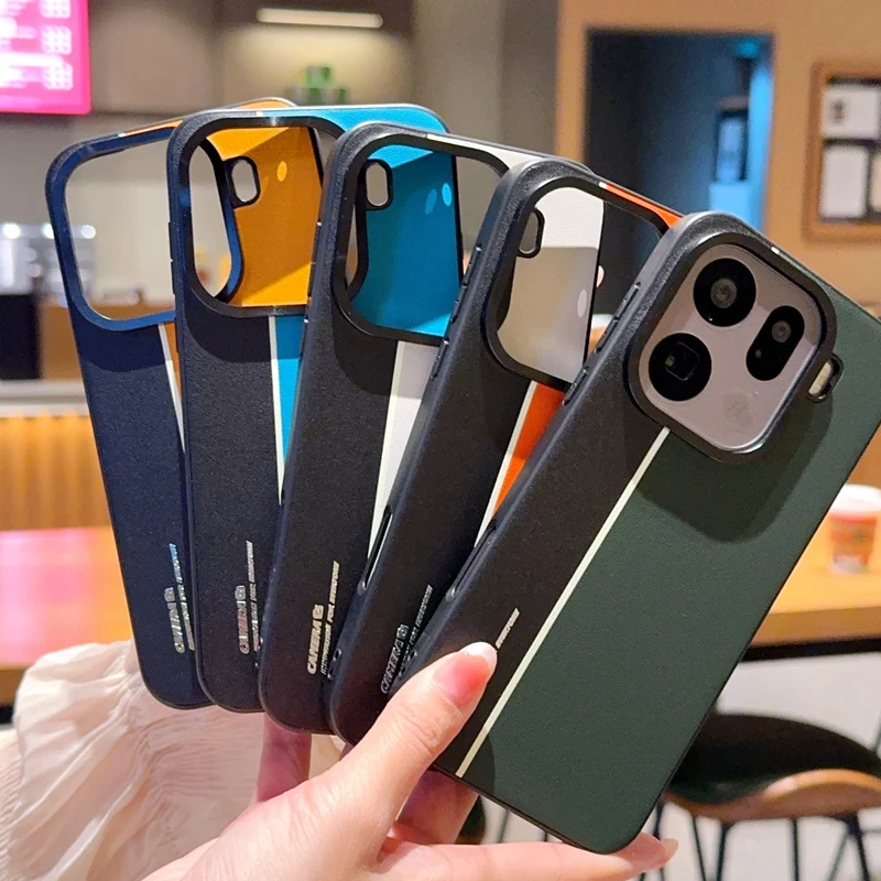 لـ OPPO Find X9 X9 Pro حافظة هاتف جلدية فلورية مطلية بالكهرباء ومضادة لبصمات الأصابع ومضادة للسقوط #1