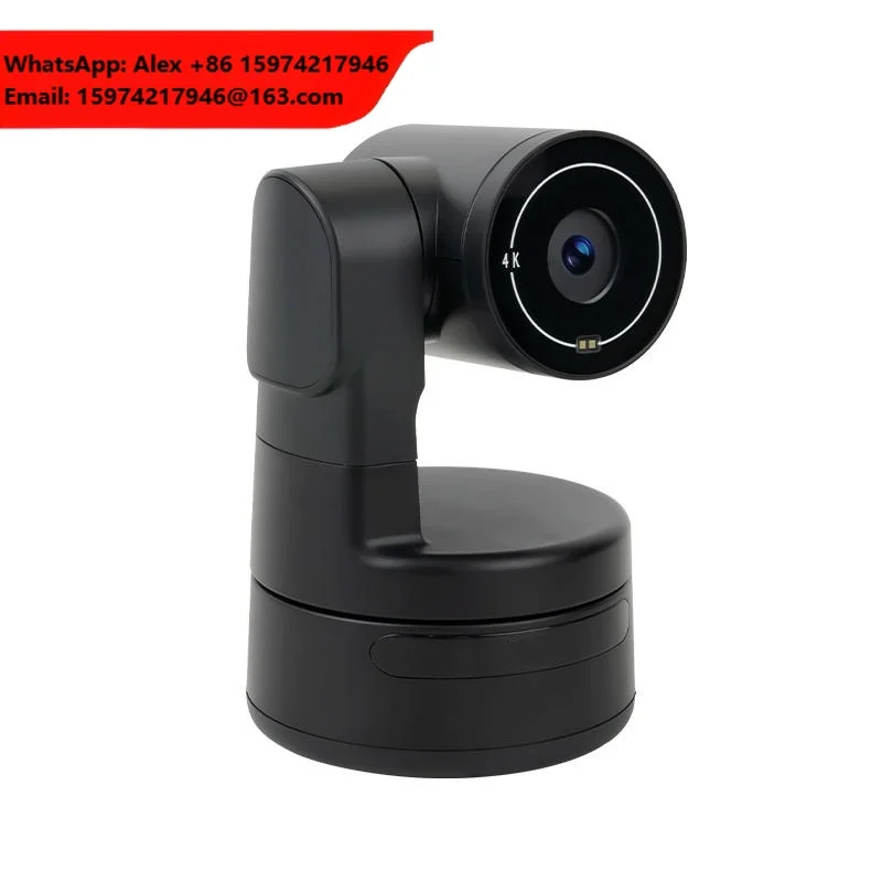 Small USB3.0 4K PTZ Video Live Stream Camera Ptz Broadcast Camera With AI Tracking Function