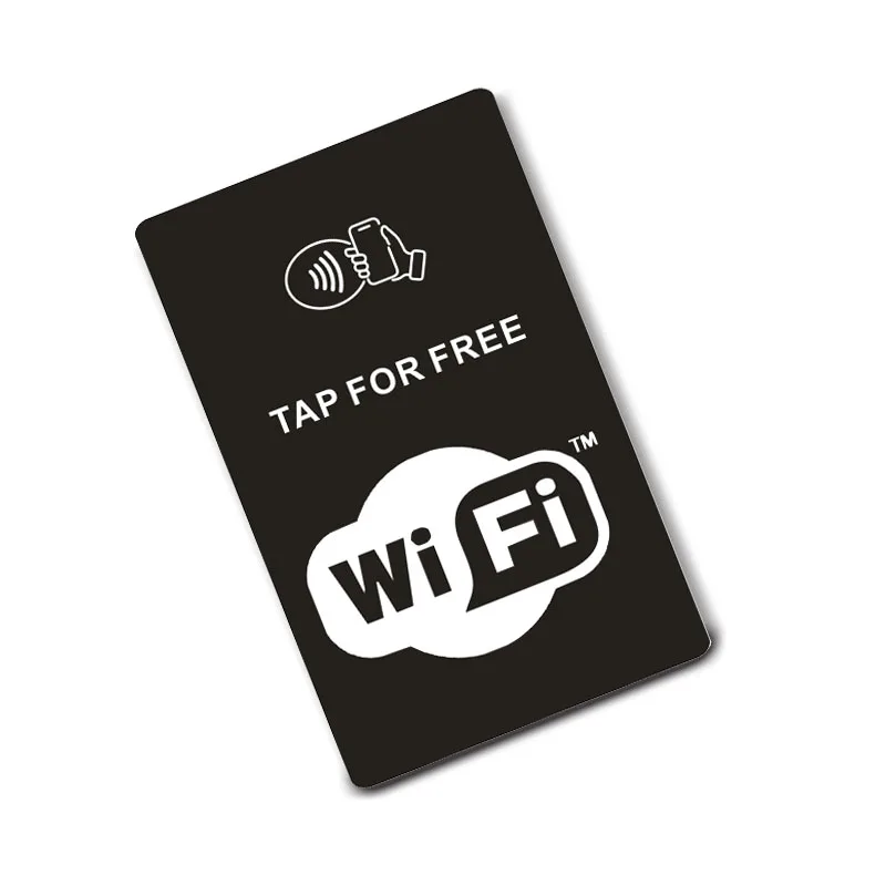 

Share Wi-Fi with an NFC Card Seamlessly Connect Guests to Your Wifi