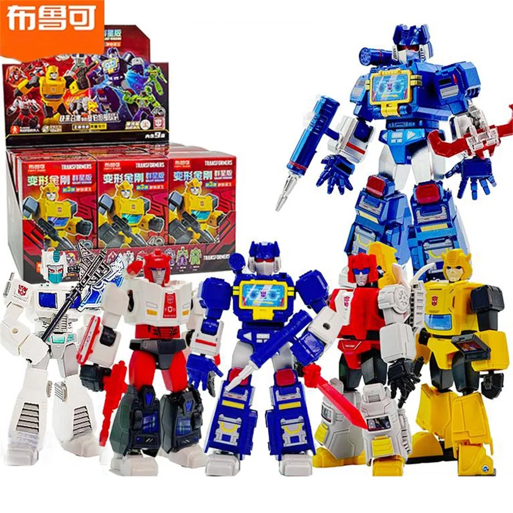 BLOKEES Transformers ACTION EDITION Transformation Soundwave Origins Optimus Prime Action Figure Toy Megatron Autobot