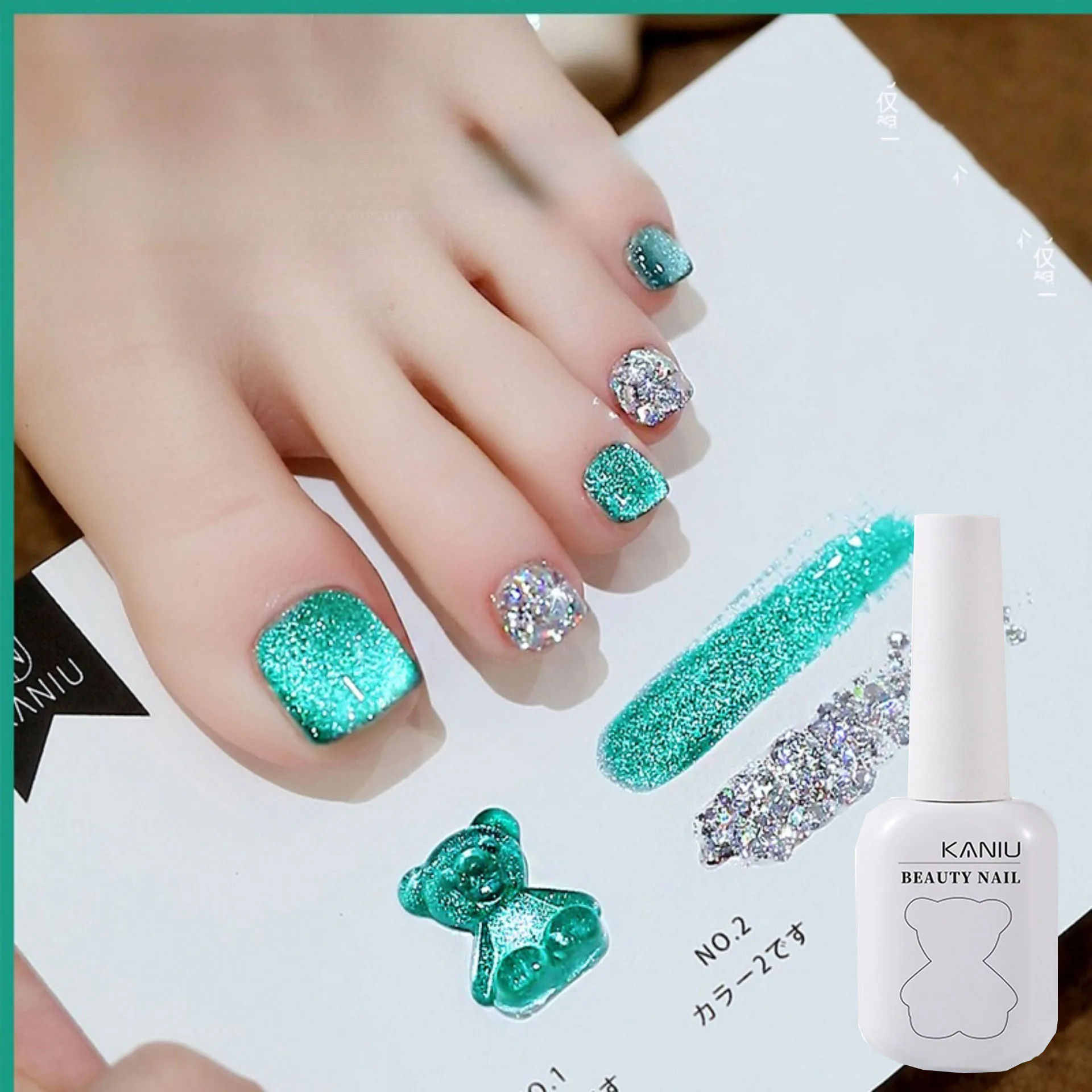 Cat's eye nail polish glue Nail salon special bright body whitening phototherapy glue waterproof and long-lasting shaping