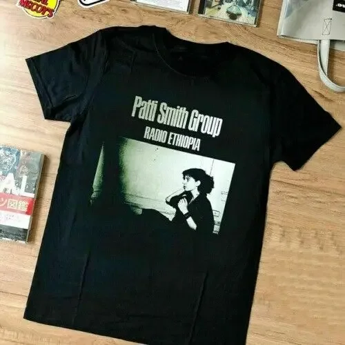 Patti Smith Group Radio Ethiopia 1976 T-Shirt Size S-3XL