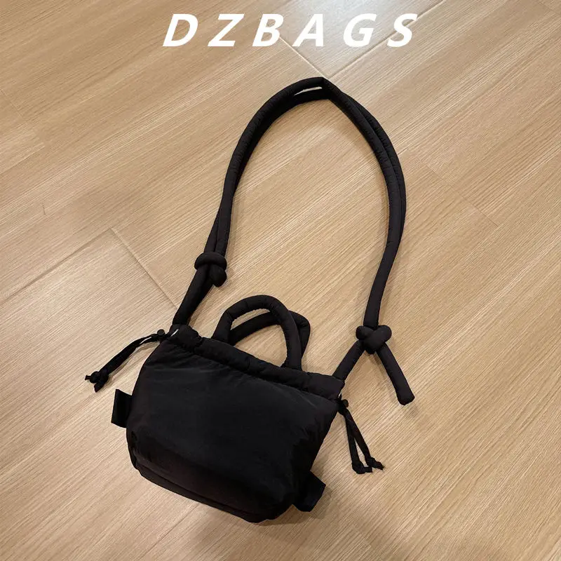 2024 Fashion Small Puffer Tote Bag Designer Padded Women Shoulder Bags Nylon Down Cotton Crossbody Bag Mini Lady Handbags Gifts