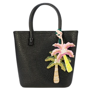 Árbol de coco con cuentas de diamantes de diablo dimensores 3D, parches de cuerda colgante de mariposa bolsa de cristal de la plataforma del parche del parche de la explicación 10 mejores bordados de mariposa de ventas - №1