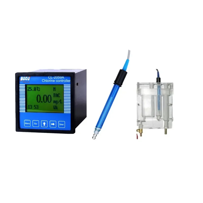 2026 Drinking Water Monitoring Chlorine PH Value Analyzer 4-20mA