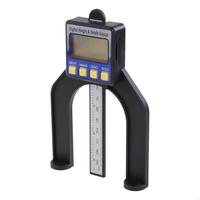 Digital Depth Gauge Digital Height Depth Measuring Tool for Trimmer Router Woodworking Milling Cutter Table Large U4LB