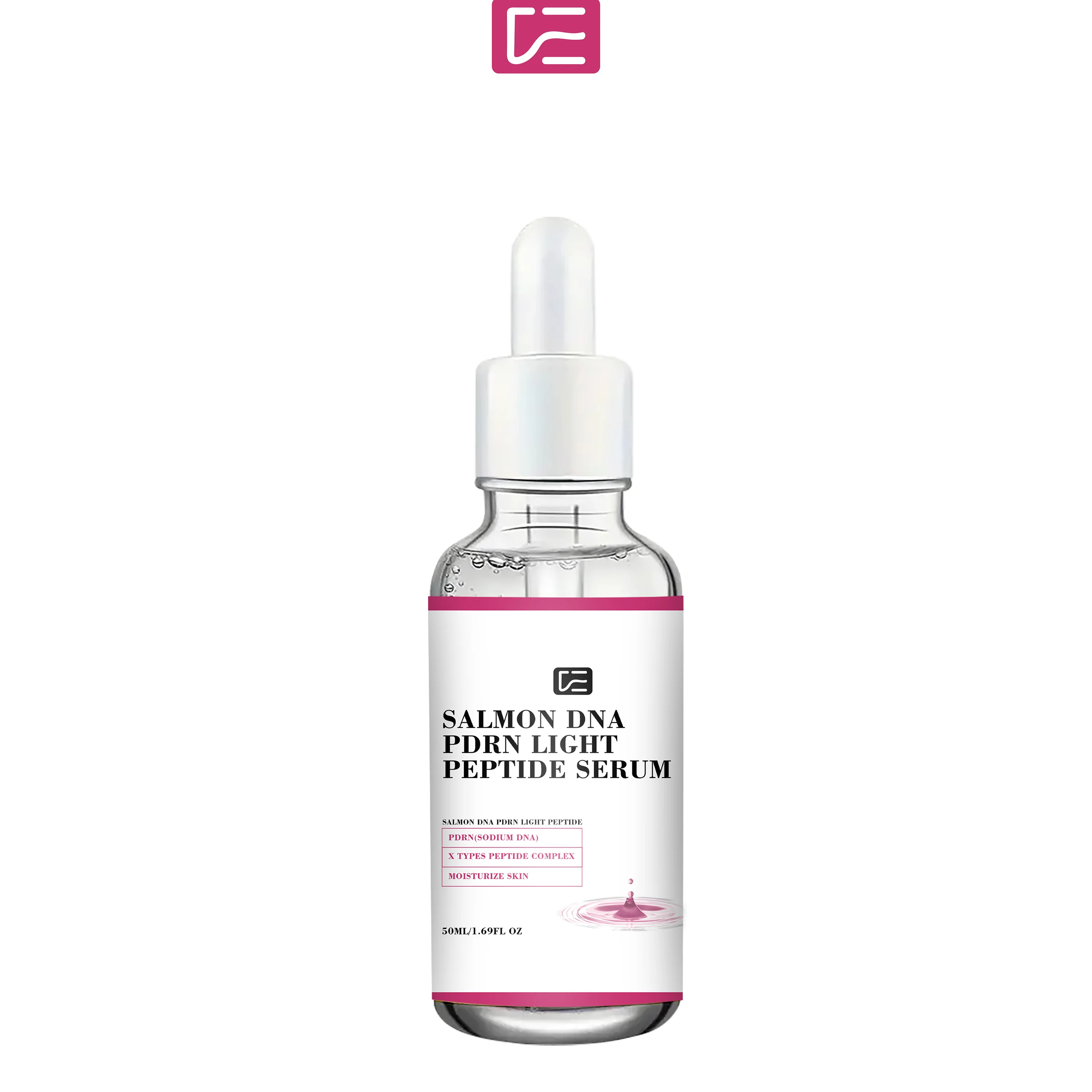 SALMON DNA PDRN LIGHT PEPTIDE SERUM: Lightweight Hydrating, All Skin Types, Sensitive-Safe, Ideal for Daily Routine