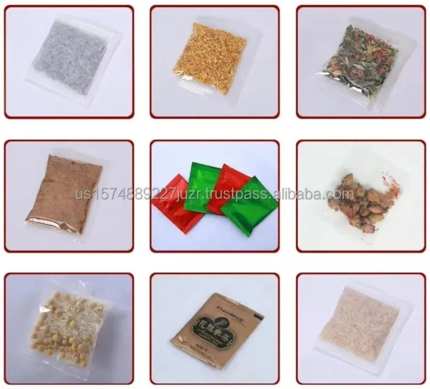 2 Scales Automatic Powder Granule Packing Machine Food and Cigarette Foil Wrapping & Labeling for Pouch Packaging