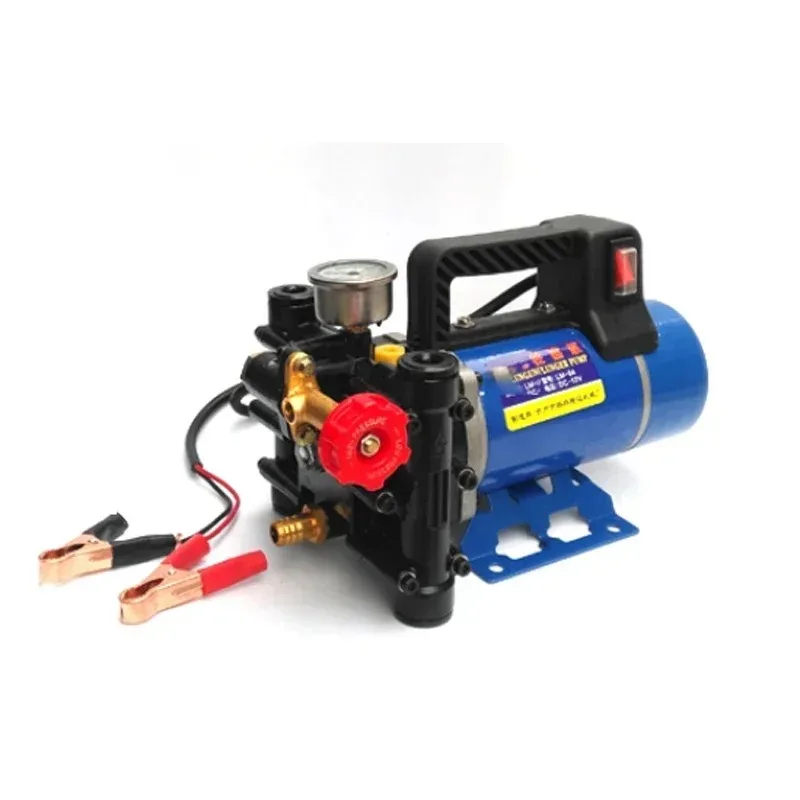 New Electric High Pressure Pump Spraying Car Wash Irrigation Sprayer 12V/24V/60V/72V/220V Plunger Agricultural Sprayer