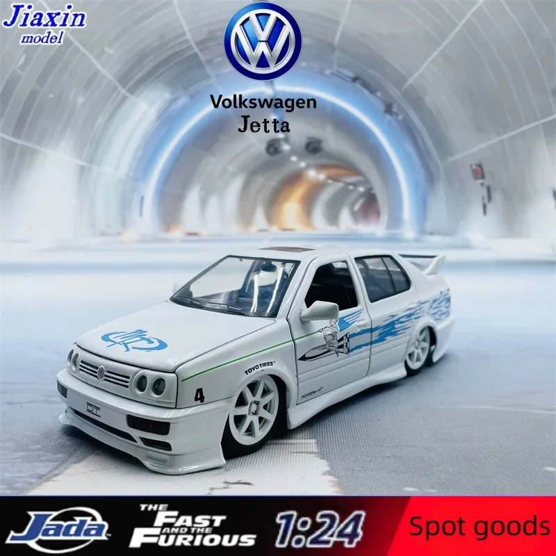 Jada Fast&Furious 1:24 Volkswagen Jetta white alloy car model