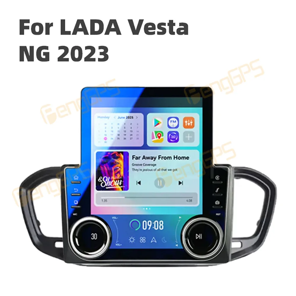 CarPlay 12.3 Inch Android 13 Car Radio For Land Vesta NG 2023 Touch Screen Multimedia Player GPS Navigation Car Accessories BT