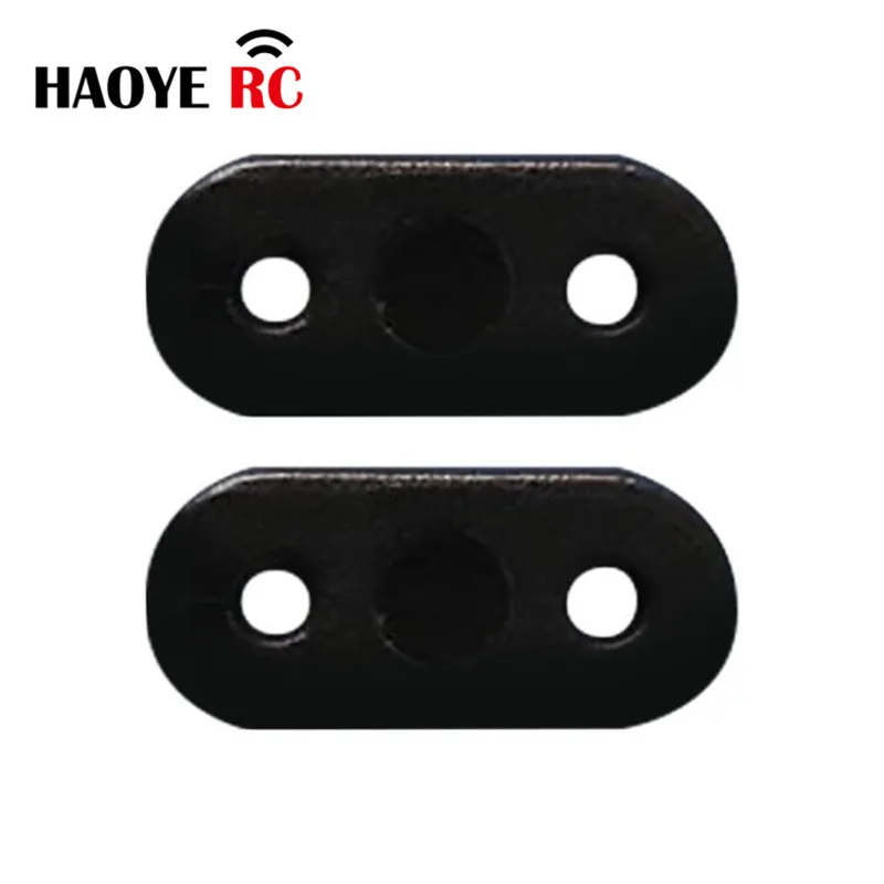 HY 20 Pcs Oval Gear Plates Undercarriage Mounting Strap Gear Plates For RC Airplanes Parts Electric Planes Foam Model Accessorie