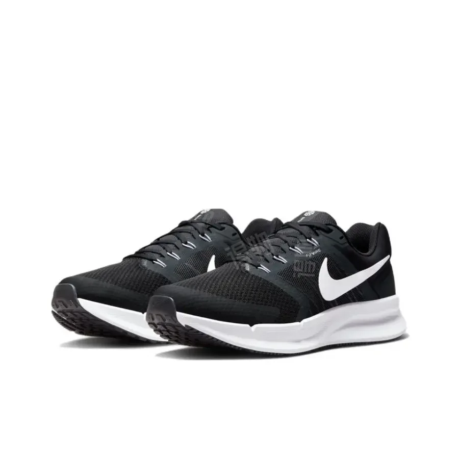 

Nike Run Swift3 firmly fits with shock absorption and breathable support Low-top leisure city commuter running shoes men's black