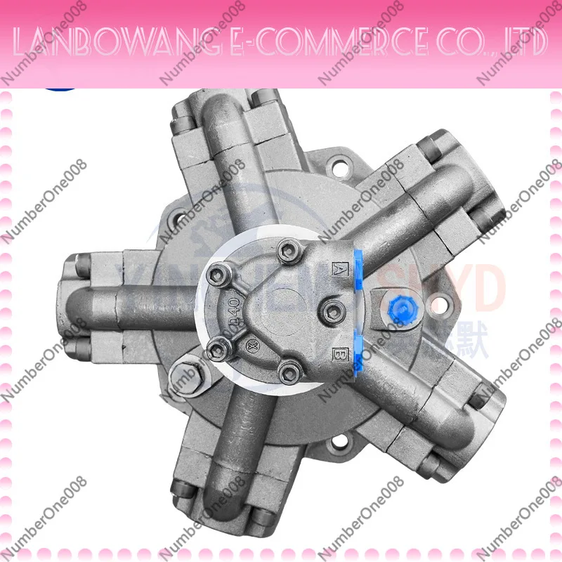 Radial Piston Hydraulic Motor IAM NHM Replacement for Interpump Type Injection Molding Ship Winch Swing Drive Motor