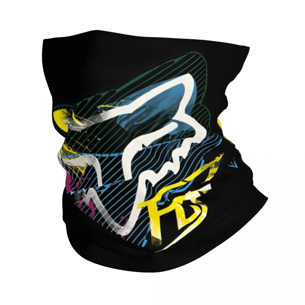 Paint Splatter Merch Braap Mixed Colors Poster Motocross Bandana Neck Gaiter Printed Popular F-X Racing Wrap Scarf Hiking Unisex