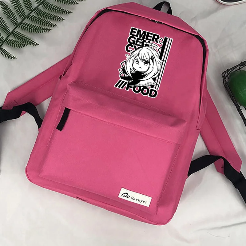 Genshin Impact backpack bolsas mochila anime fashion  laptop travel schoudertassen men girl infantil backpack