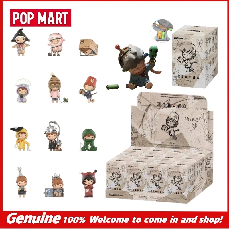 

Pop Mart Hirono Echo Series Mystery Box Collectible Model Toy Lovely Desktop Decoration Cool Gift for Fans