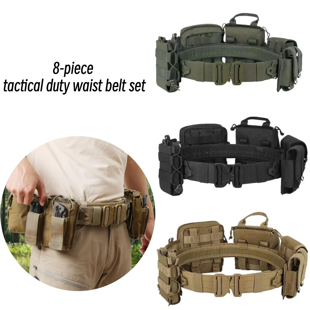 outdoor-battle-duty-belt-set-for-law-enforcement-airsoft-utility-belt-with-accessories-pouches-law-enforcement-airsoft-utility-b