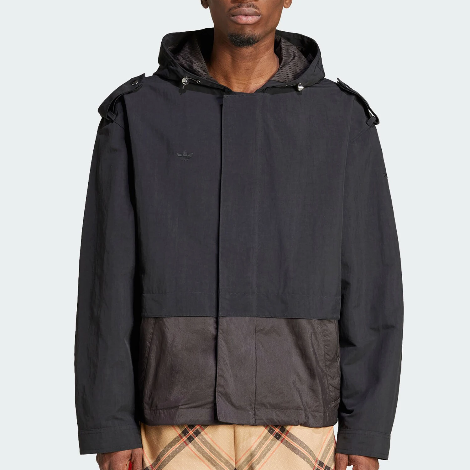 

Adidas genuine clover men's long sleeved fashionable sports jacket jacket IW1167