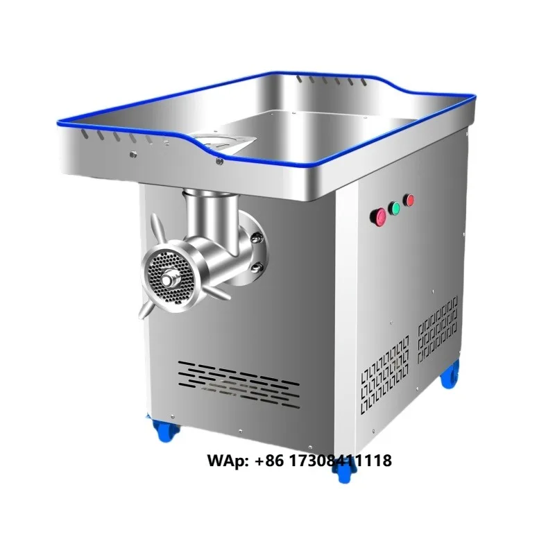 Customized New Product Commercial Large-scale Engineering High-power Industrial Meat Grinder Machine