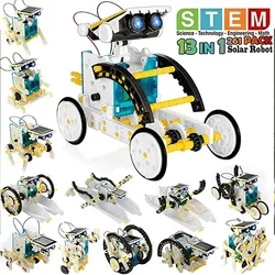 Solar Series Boy Toys Robot Technology kit giocattoli educativi Robot solare Montessori per bambini giocattolo STEM High Tech Science kids