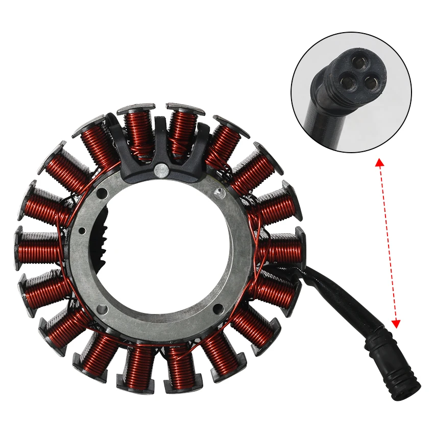 Stator Coil for Harley Davidson FLHTCUTG FLHTCUSE FLHTCU FLHTK FLHTKL FLHTC FLHTC FLHTK FLHT FLHTP FLHX FLHXS FLHXXX 29987-06
