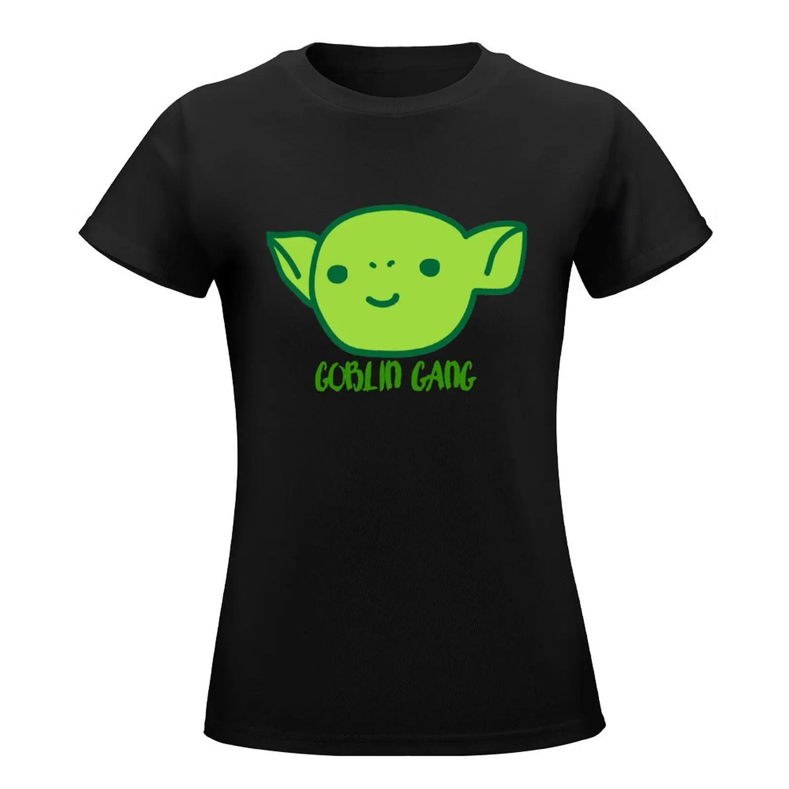 Goblin Gang T-Shirt vintage clothes funny Short sleeve tee aesthetic clothes designer clothes Women luxury