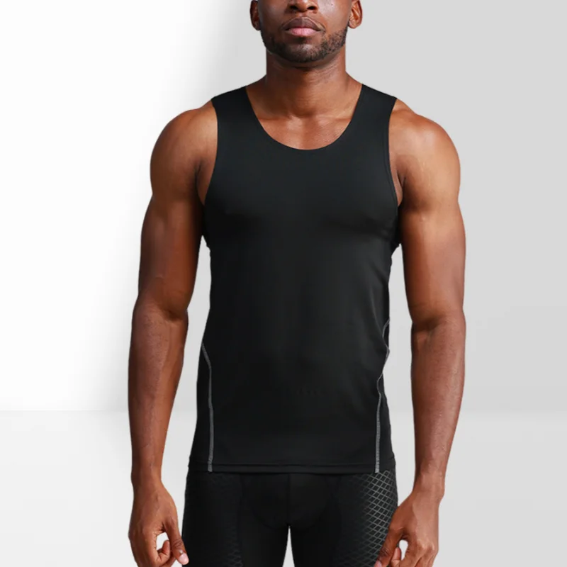 

Summer Quick-drying Top Running Outdoor Training Tight Sports Vest For Men