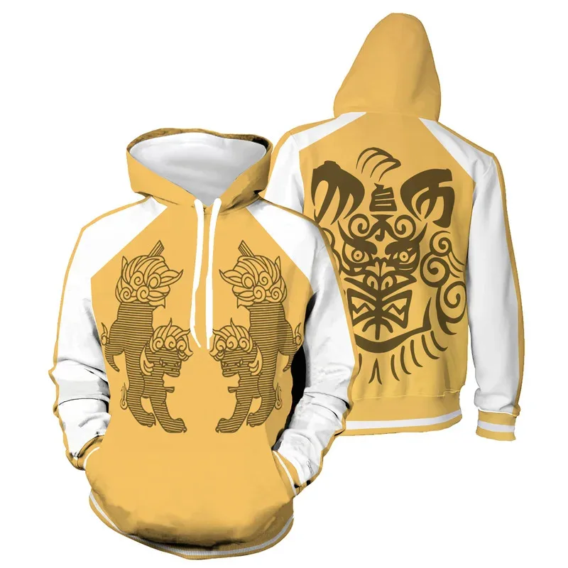 Anime WIND BREAKER Pullover Tomiyama Choji Jacket Togame Jo Cosplay Hoodies Badge Printing Sweatshirt Unisex Hooded  Coat 15